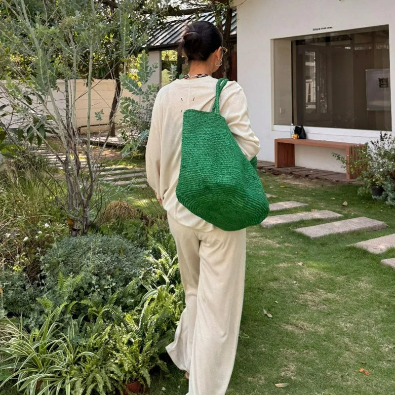 Sanary - Raffia Tote Bag
