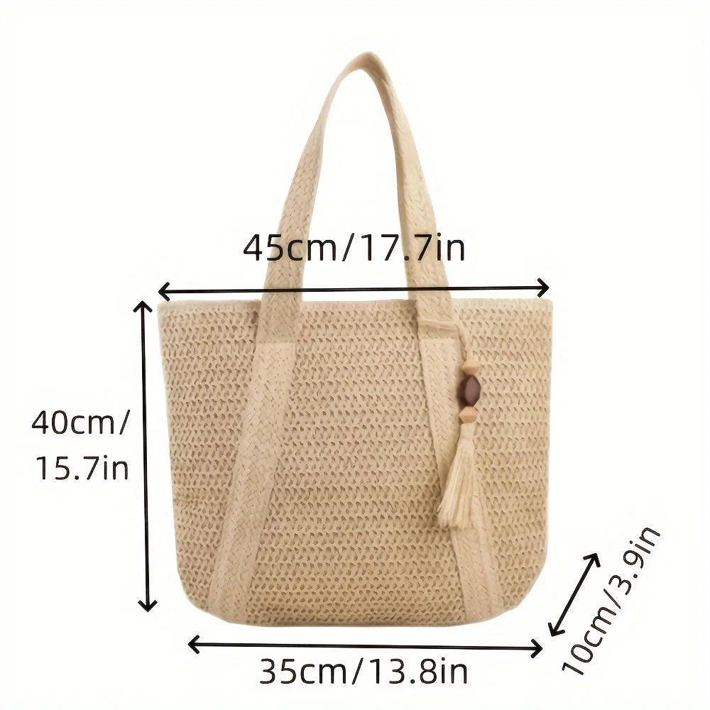 Dubrovnik - Straw Tote Bag