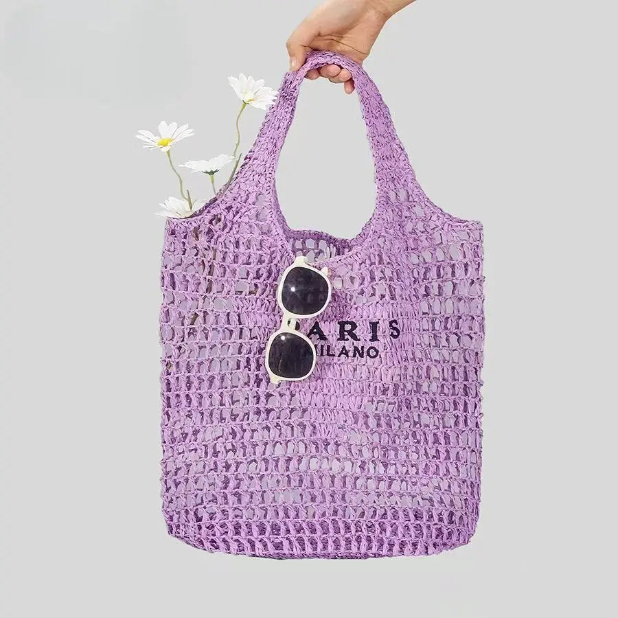 Portovenere - Straw Tote Bag