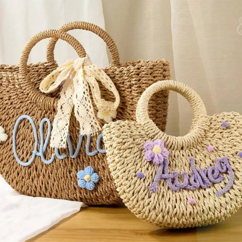 Ostuni - Straw Beach Tote