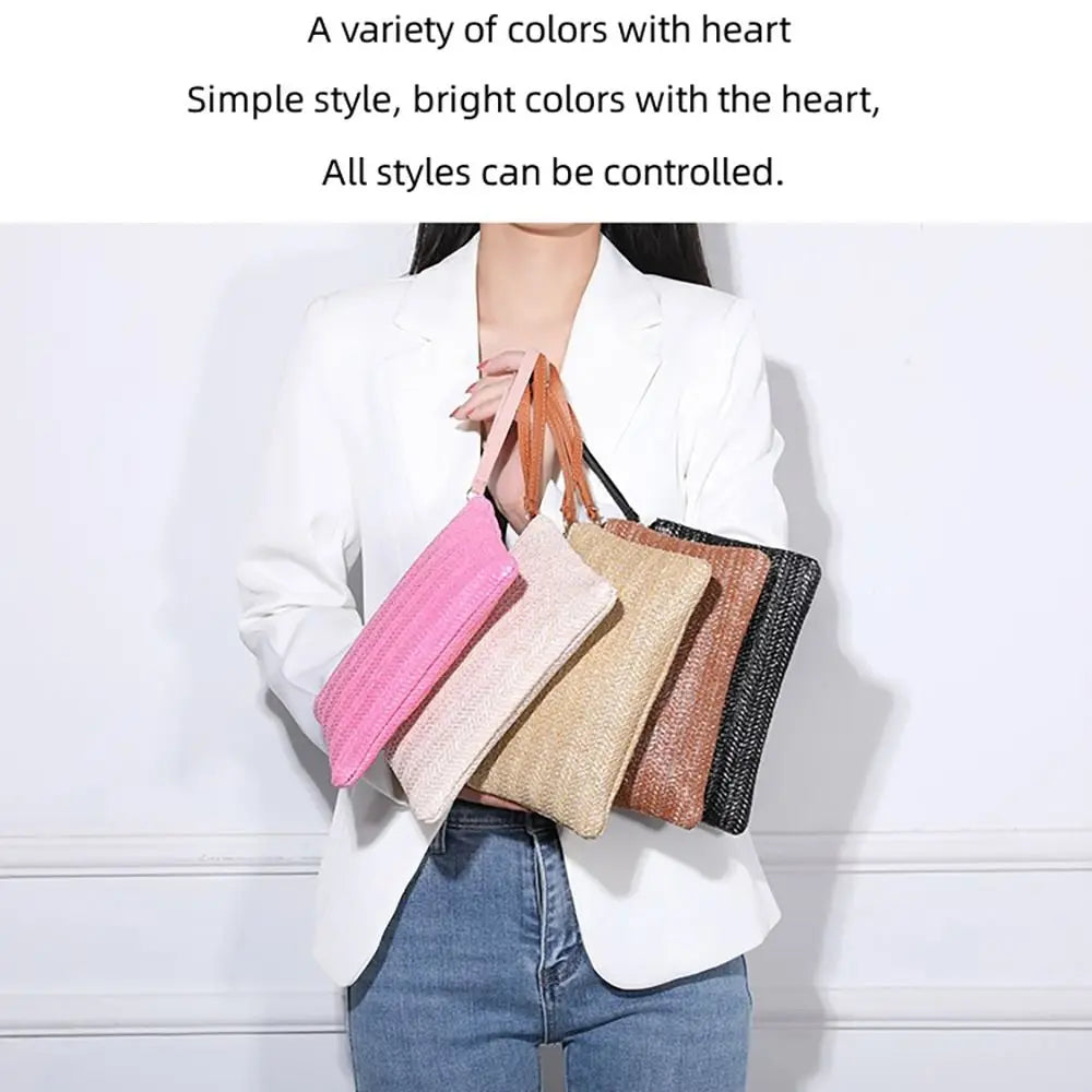 Milos - Straw Clutch