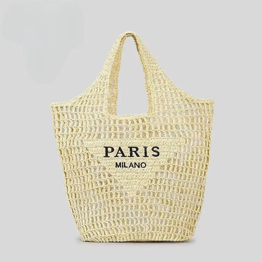 Portovenere - Straw Tote Bag