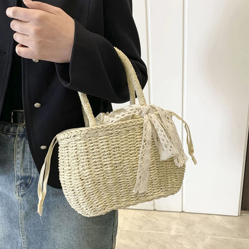 Solta - Rattan Crossbody Bag