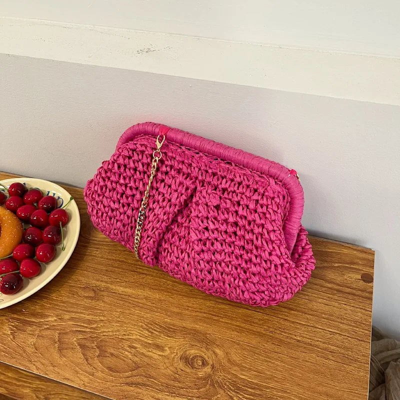 Llafranc - Straw Clutch