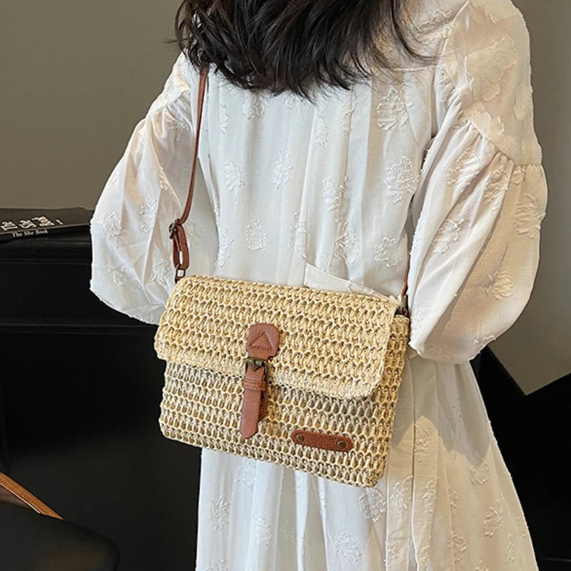 Primosten - Straw Crossbody Bag