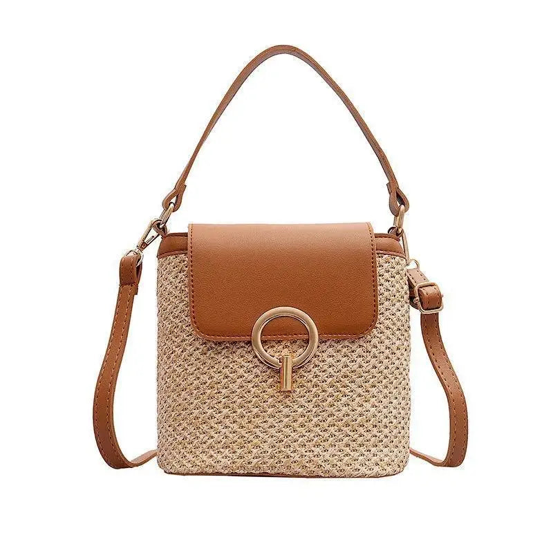 Sveti - Straw Crossbody Bag