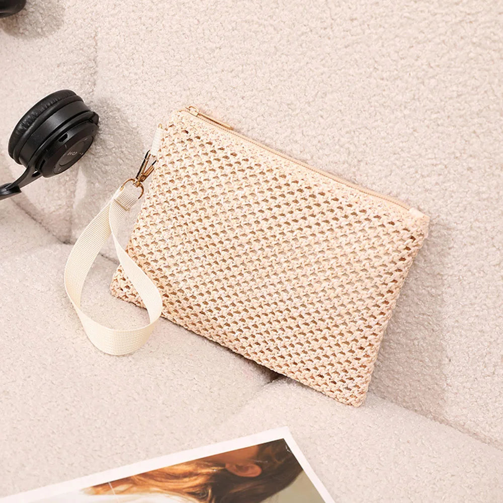 Ramatuelle - Straw Clutch