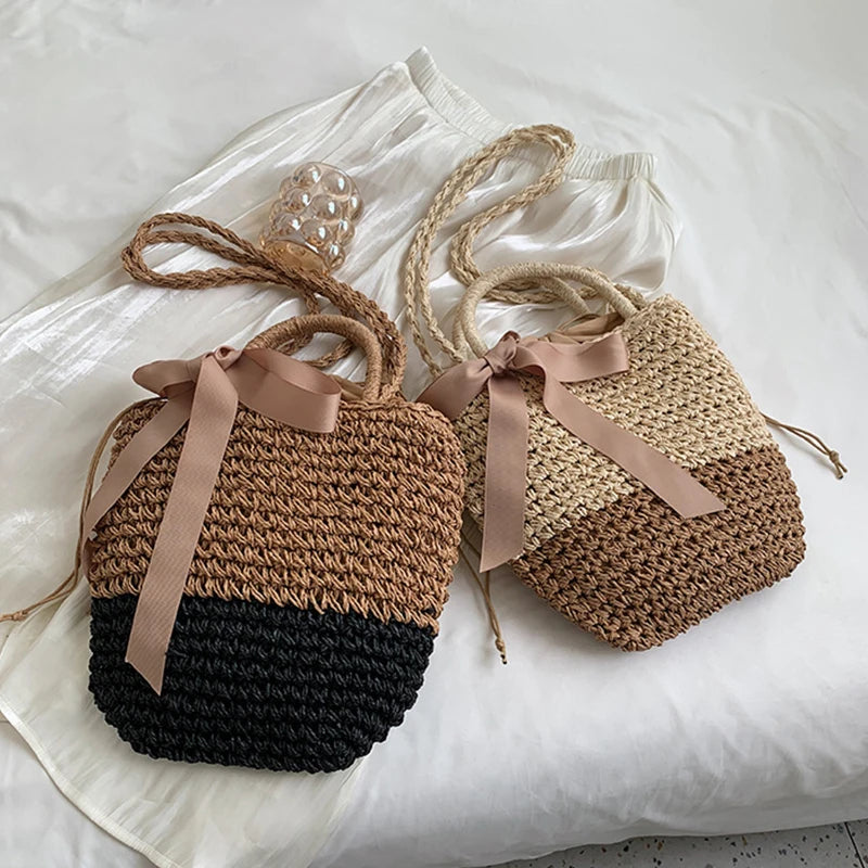 Stintino - Straw Crossbody Bag