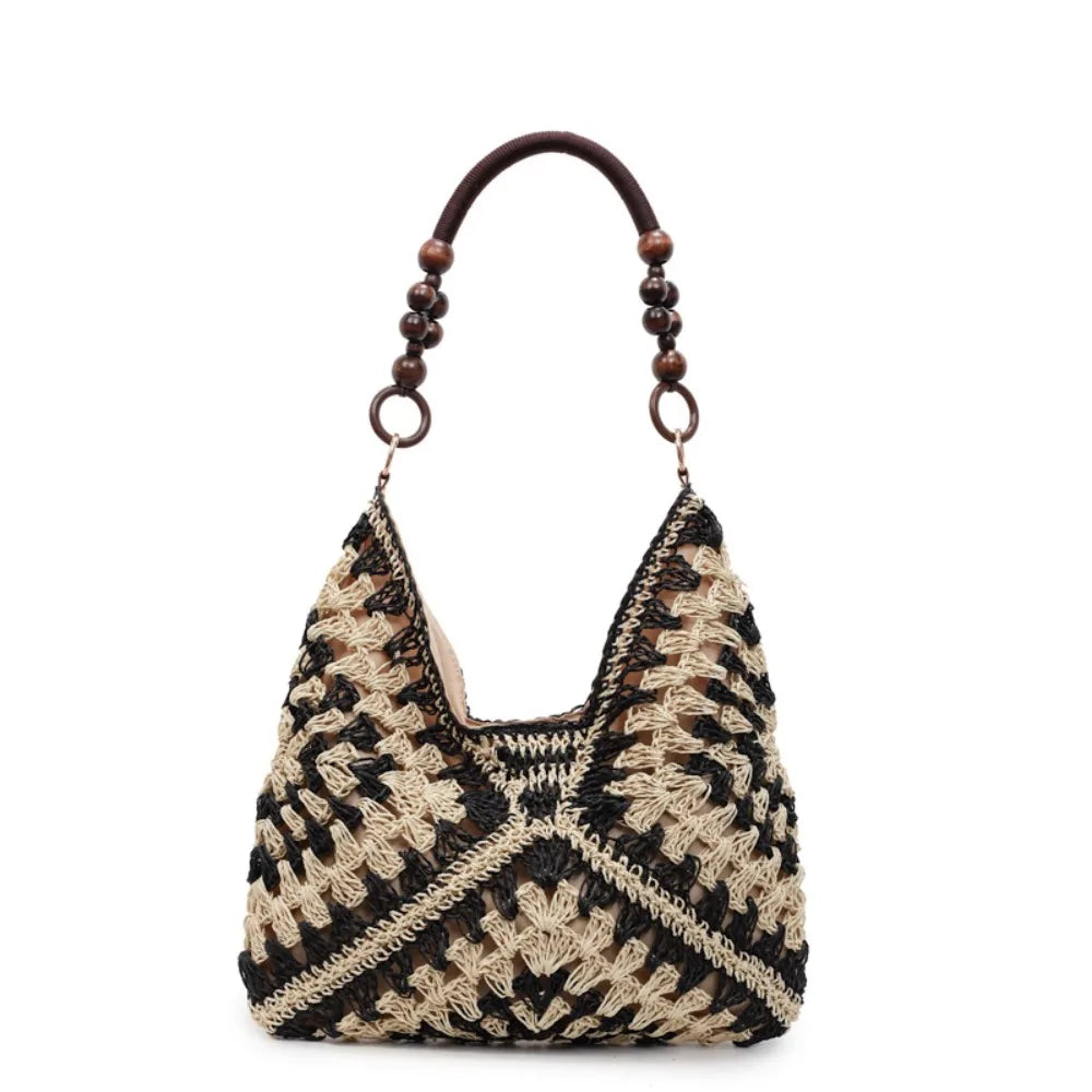 Chia - Straw Bucket Bag