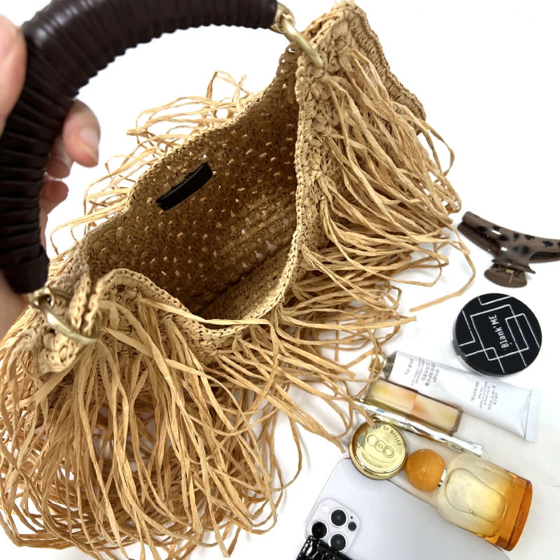 Rovinj - Straw Shoulder Bag
