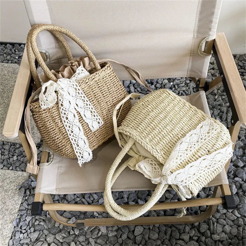 Solta - Rattan Crossbody Bag