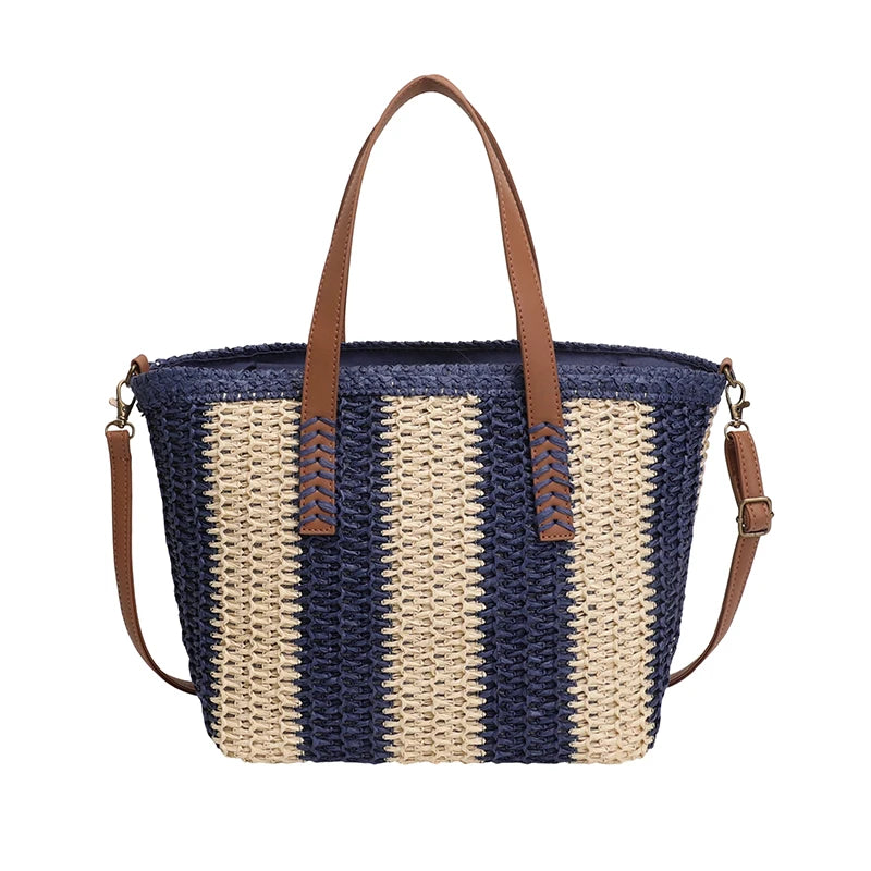 Antibes - Straw Beach Tote