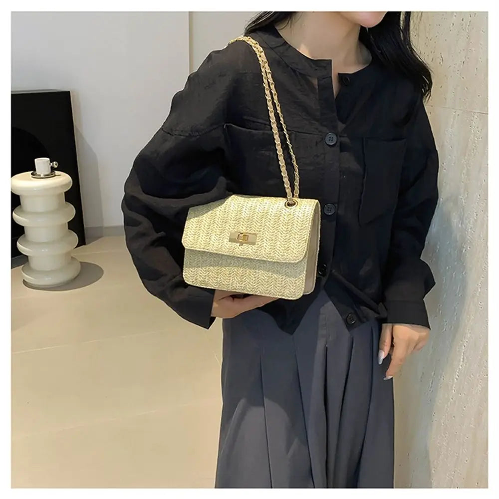 Ospedaletti - Rattan Crossbody Bag