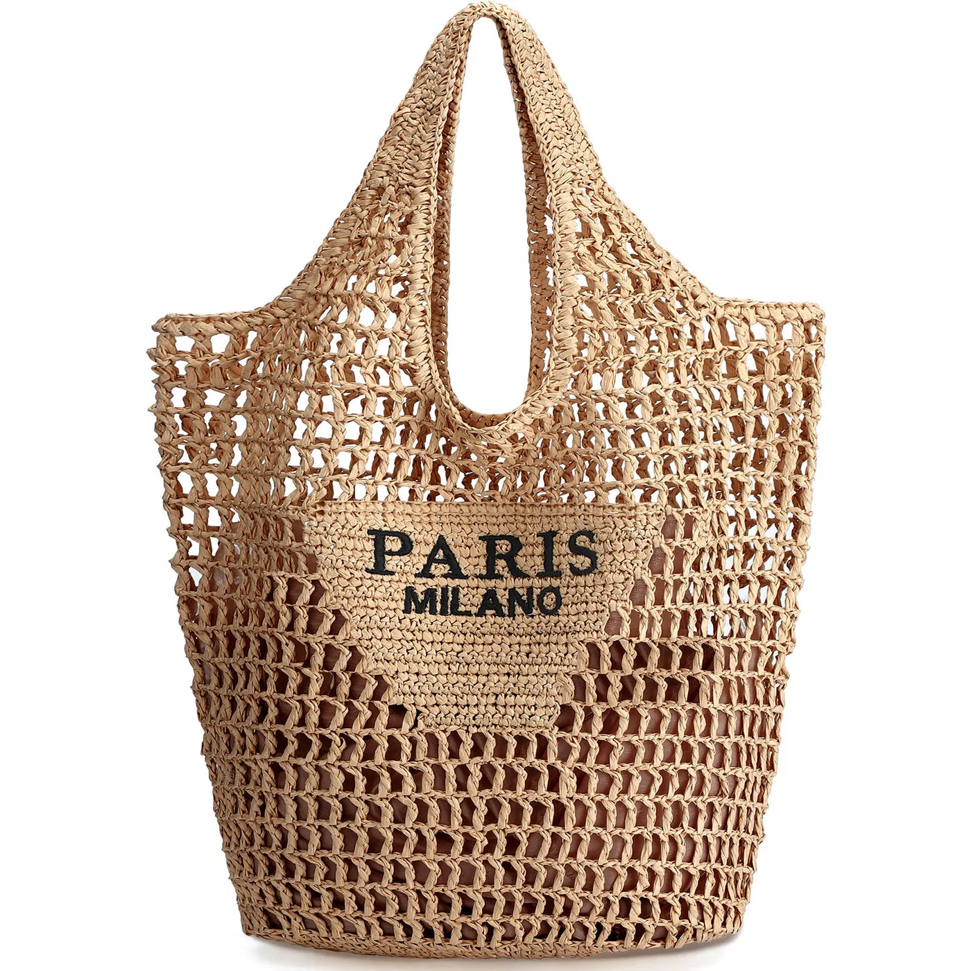 Monemvasia - Straw Beach Tote