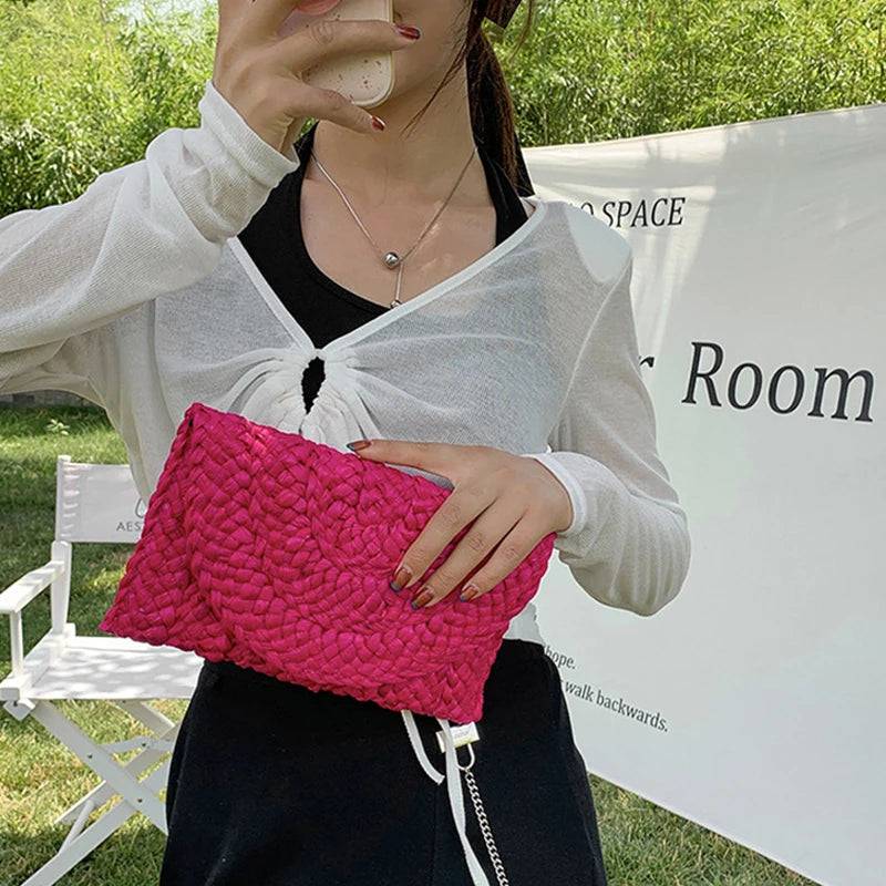 Mijas - Corn Husk Clutch
