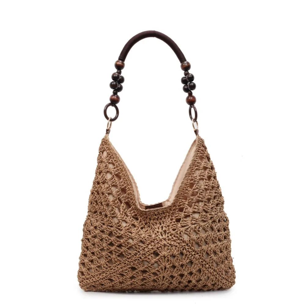 Chia - Straw Bucket Bag