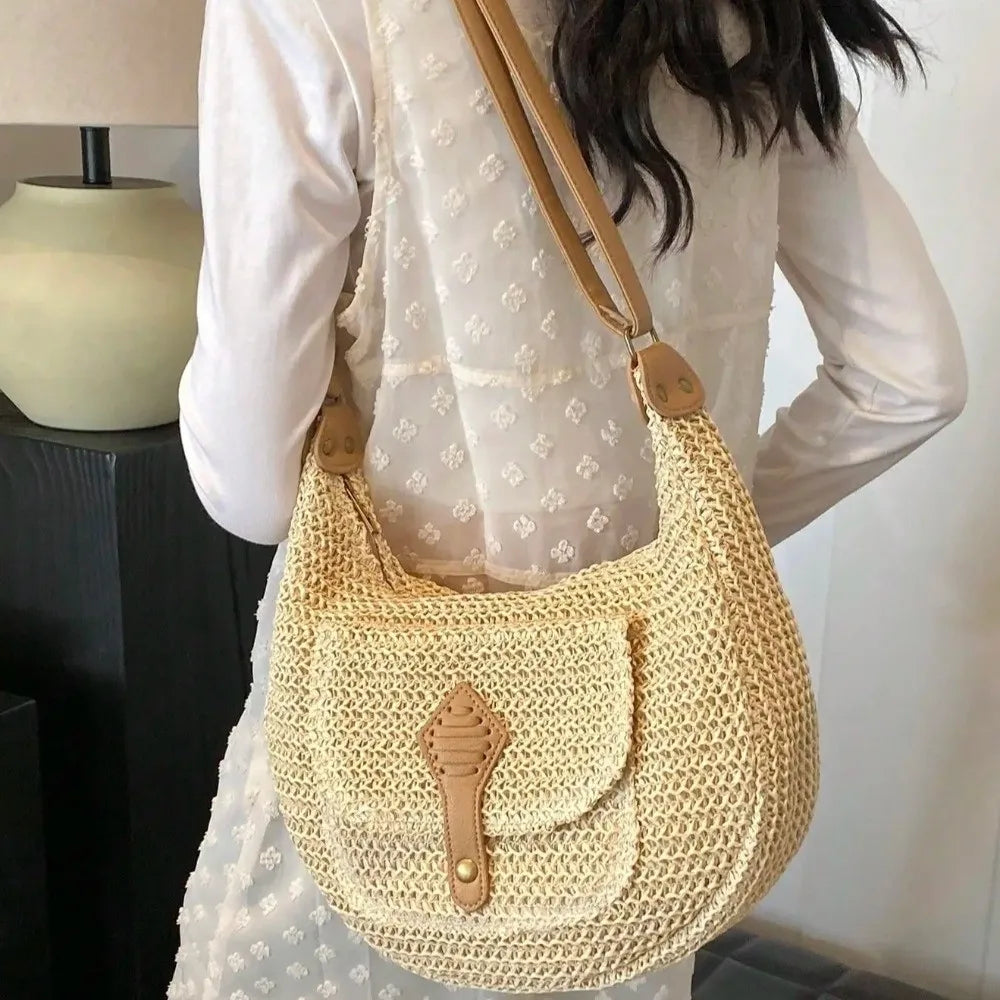 Mljet - Rattan Shoulder Bag