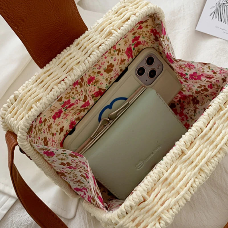 Noli - Rattan Crossbody Bag