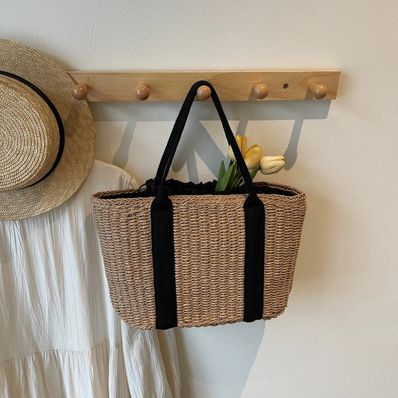 Gassin - Straw Beach Tote
