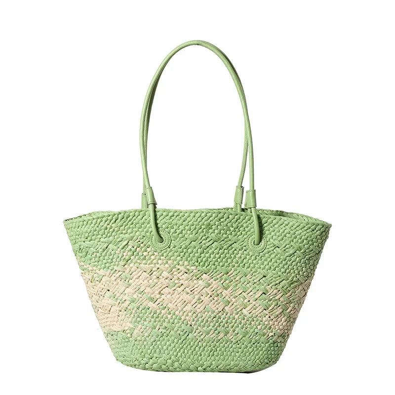 Pizzo - Straw Bucket Bag