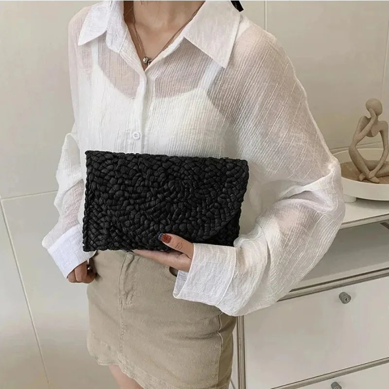 Pollenca - Corn Husk Clutch