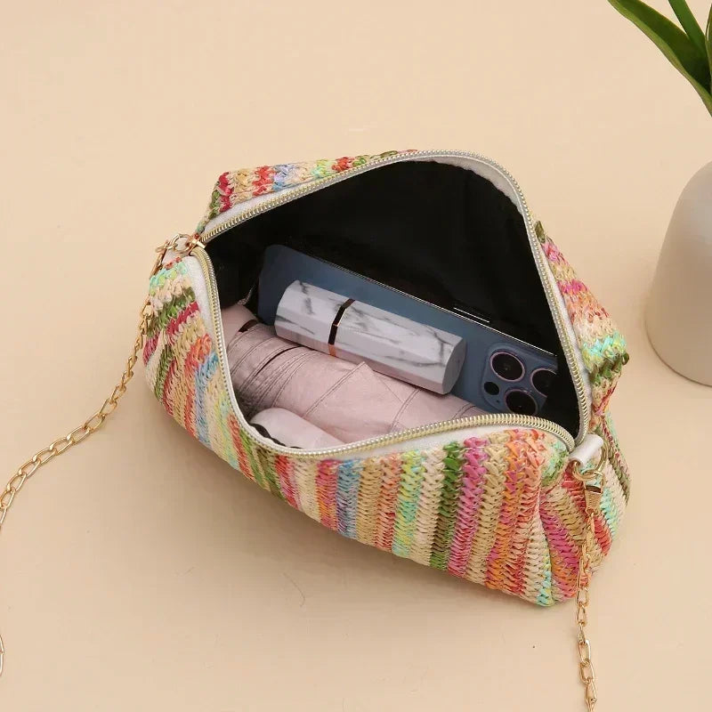 Lagos - Rattan Crossbody Bag