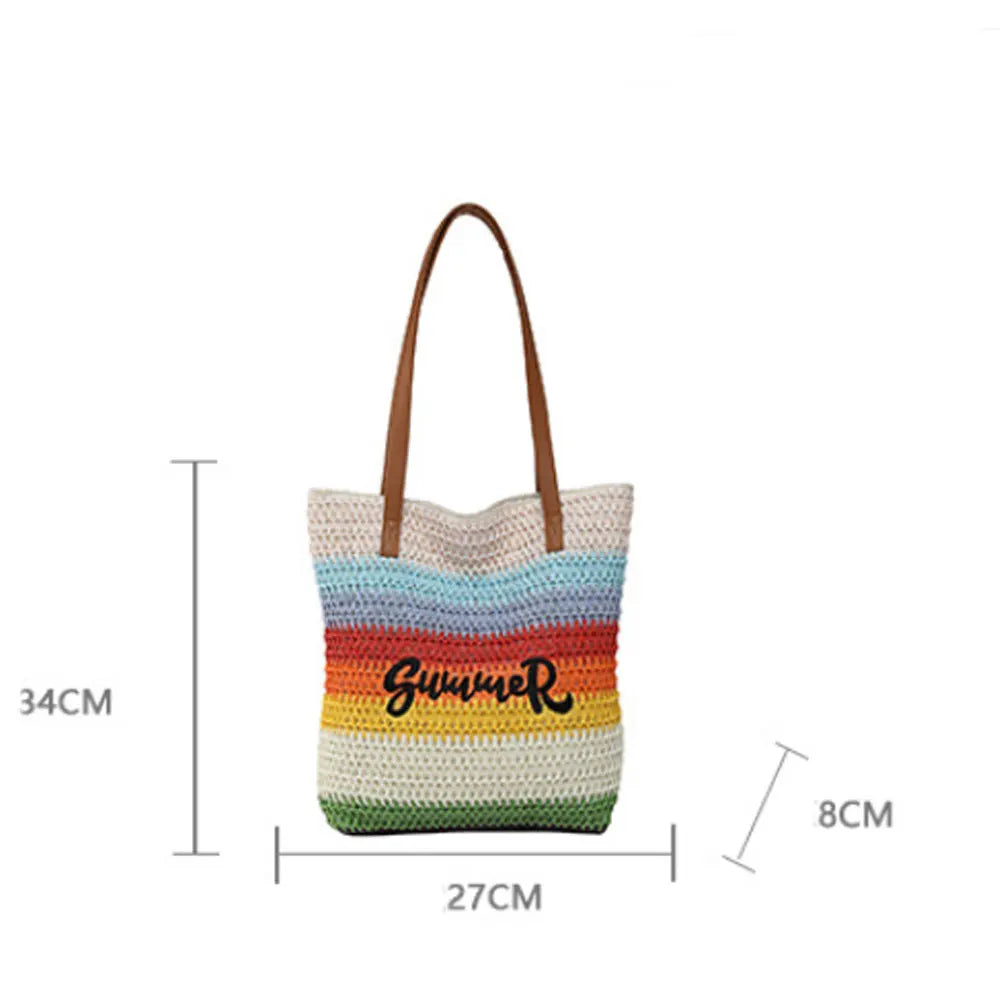 Tinos - Straw Beach Tote