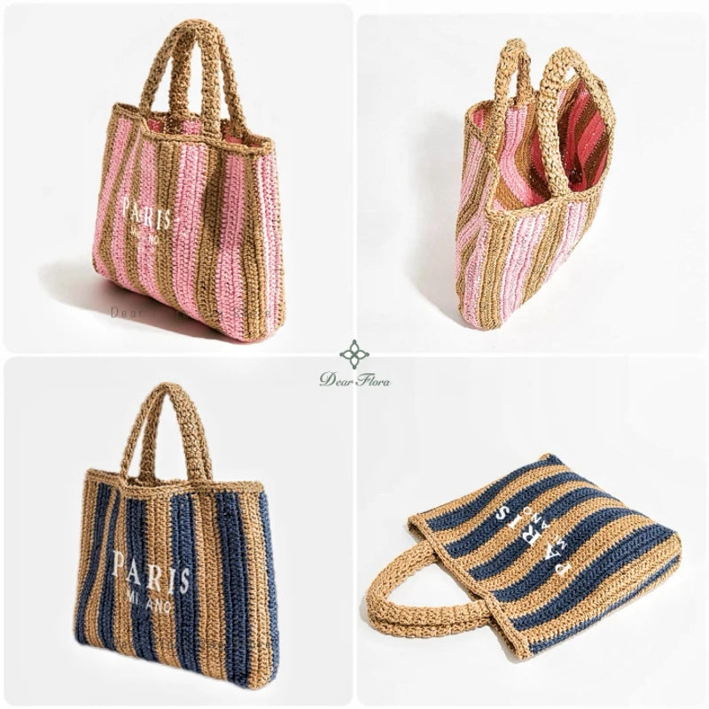 Comillas - Raffia Tote Bag