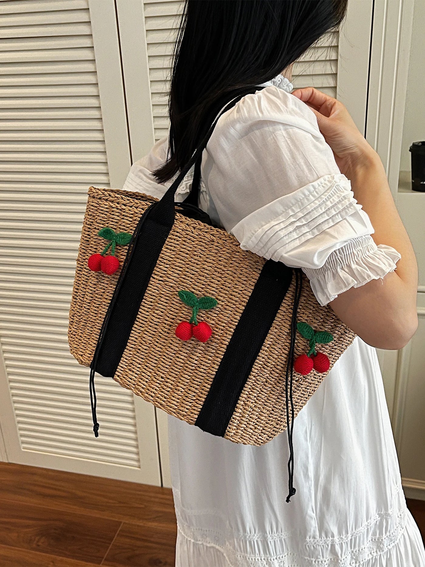 Gassin - Straw Beach Tote