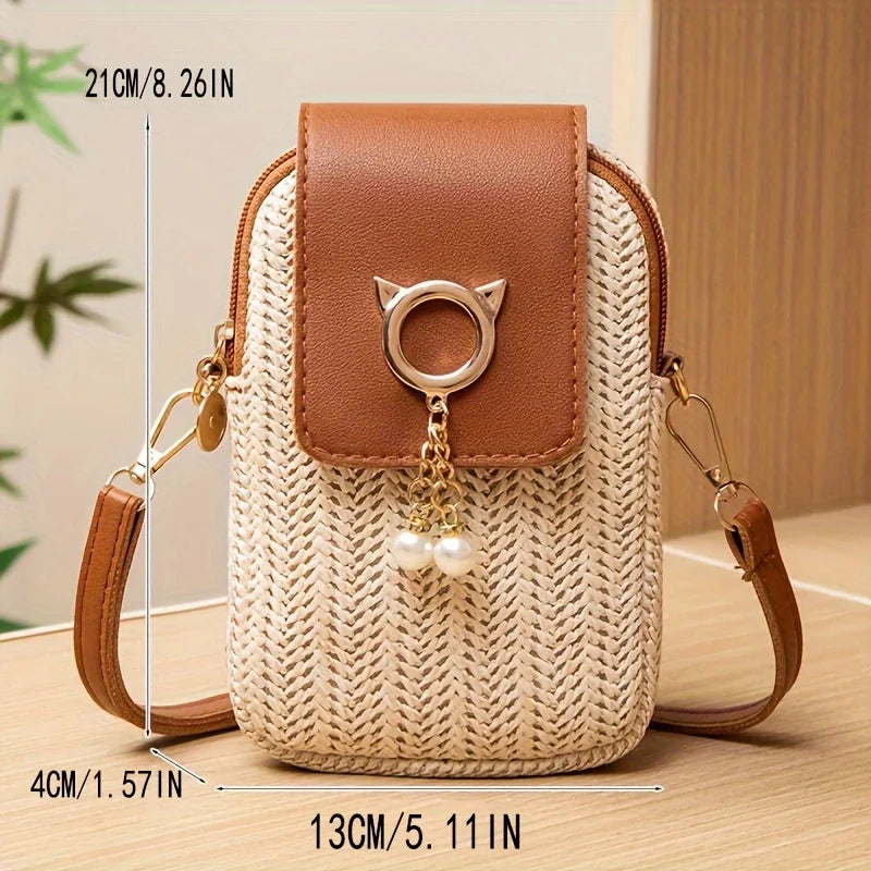 Calella - Straw Crossbody Bag