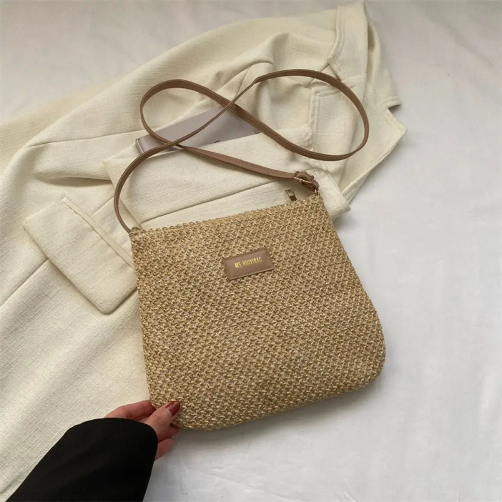Bodrum - Straw Crossbody Bag