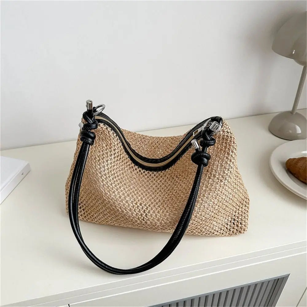 Lindos - Rattan Shoulder Bag
