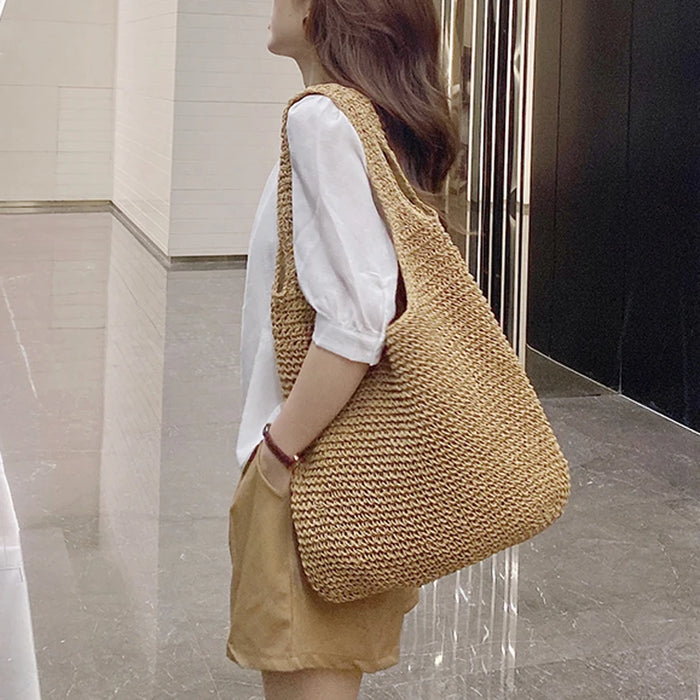 Aiguablava - Rattan Tote Bag