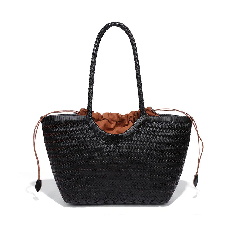 Tamariu - Straw Bucket Bag
