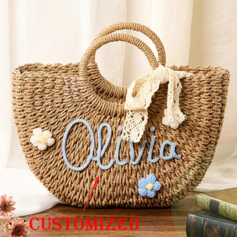 Ostuni - Straw Beach Tote