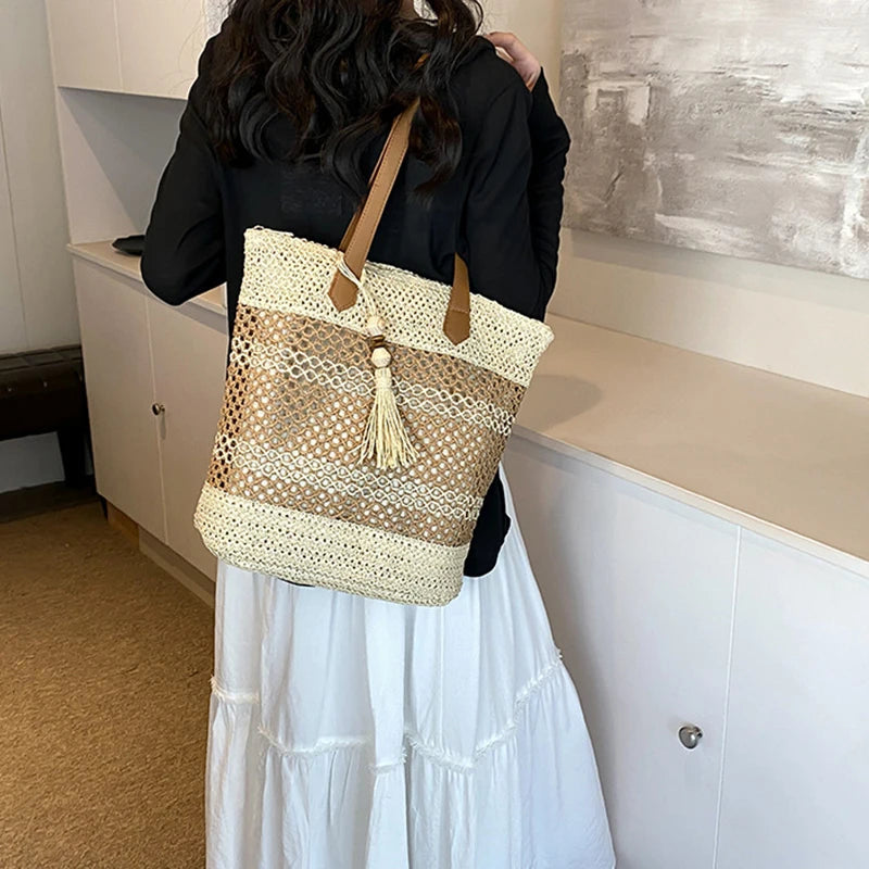 Oludeniz - Rattan Crossbody Bag