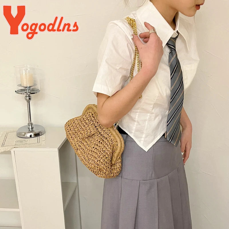 Llafranc - Straw Clutch