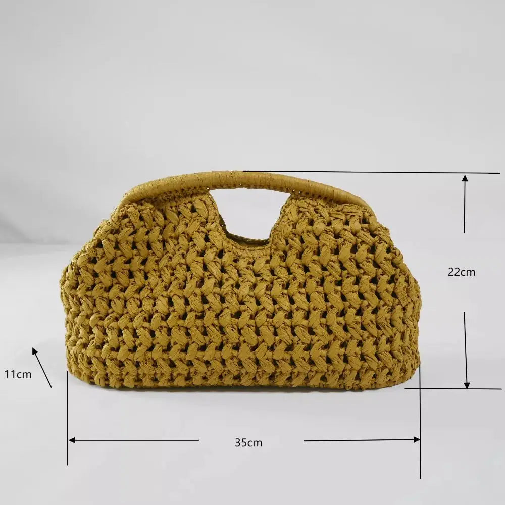 Trogir - Straw Clutch