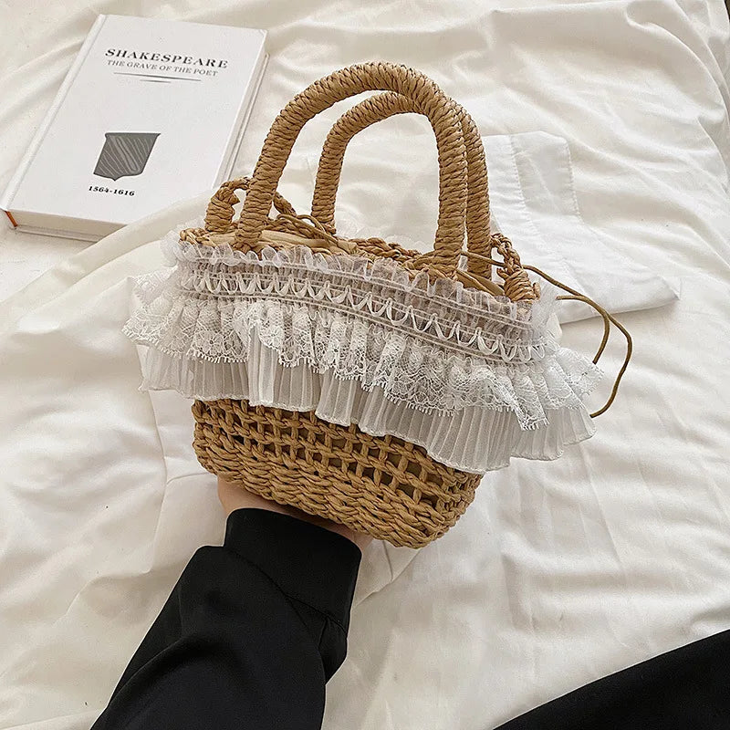 Fethiye - Straw Crossbody Bag