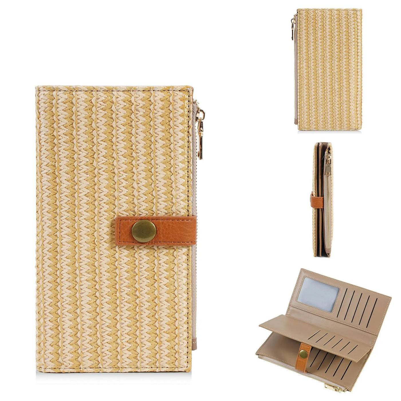 Deia - Straw Clutch