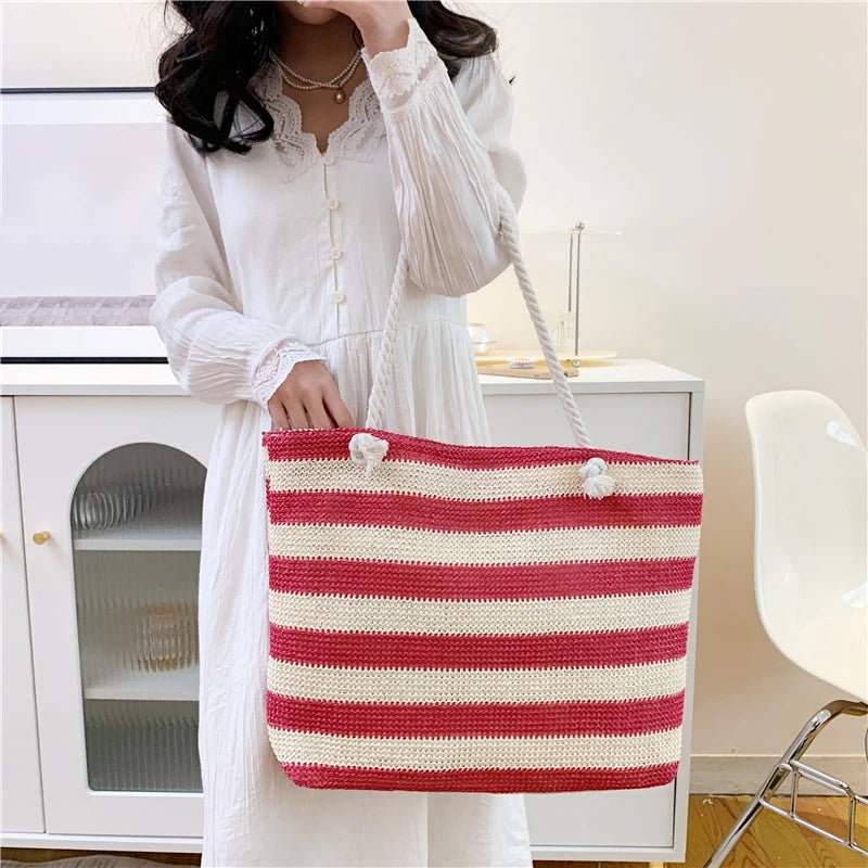 Palau - Straw Beach Tote