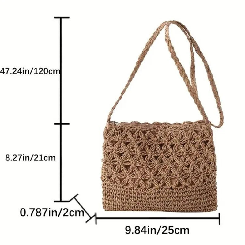 Ortigia - Straw Crossbody Bag