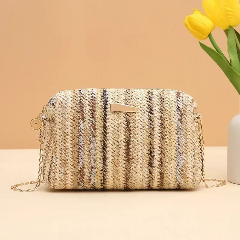 Lagos - Rattan Crossbody Bag
