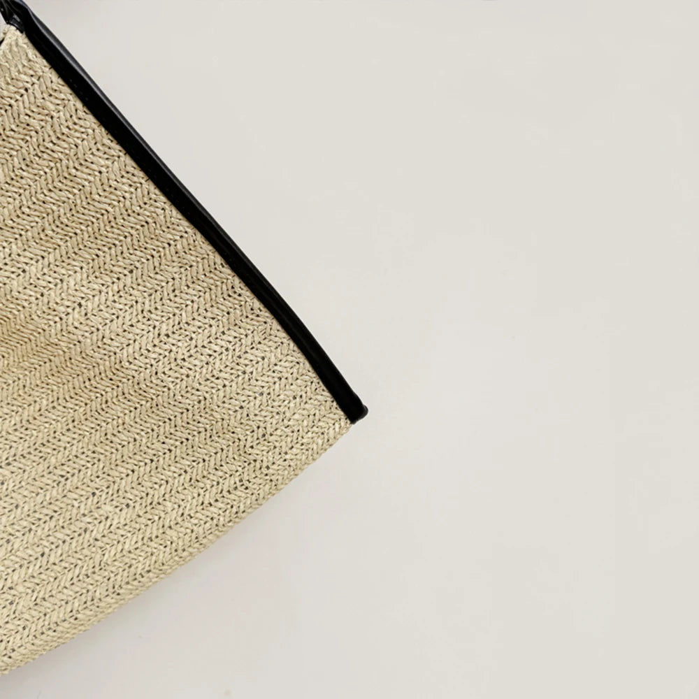 Chania - Straw Tote Bag