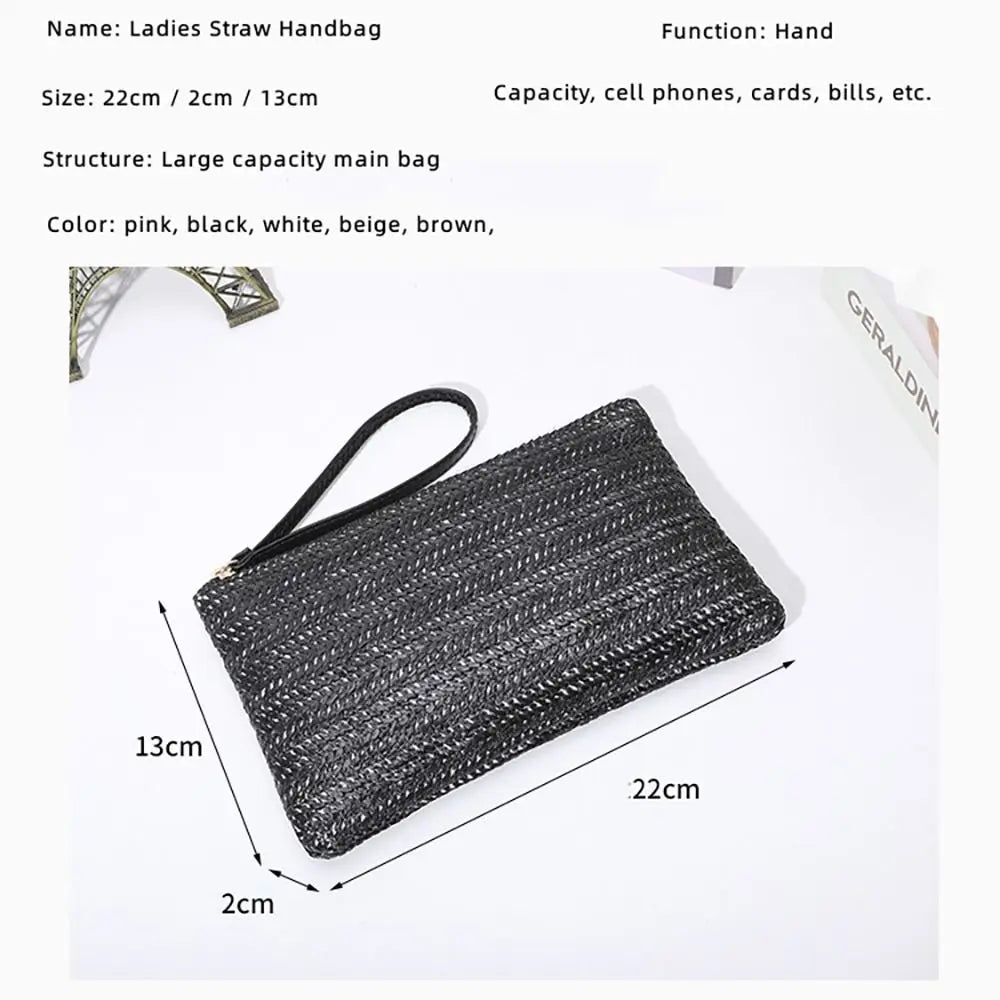 Milos - Straw Clutch
