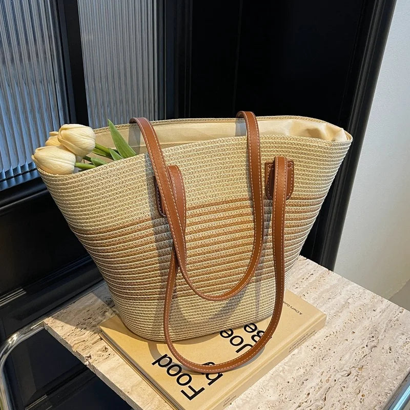 Bonassola - Straw Shoulder Bag