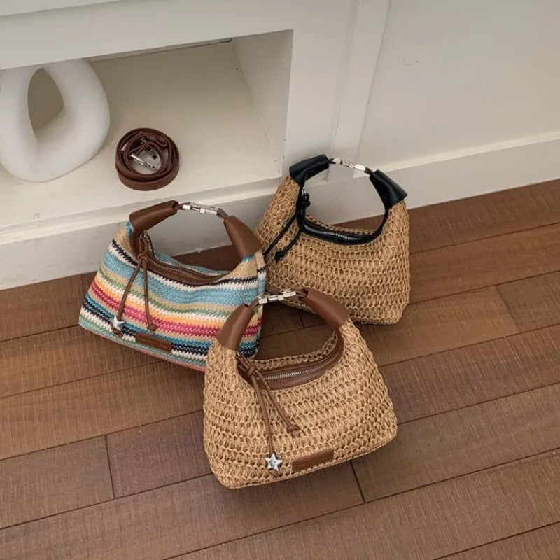 Trani - Straw Shoulder Bag
