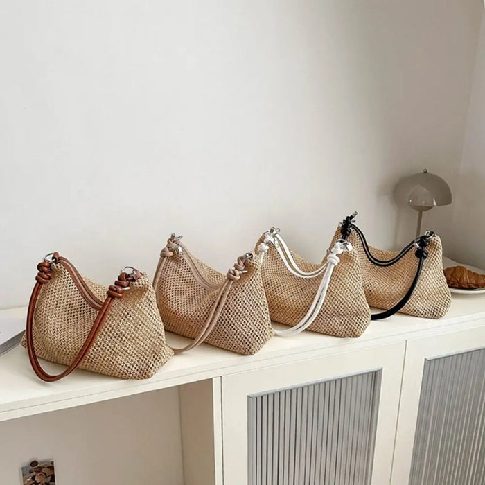 Lindos - Rattan Shoulder Bag