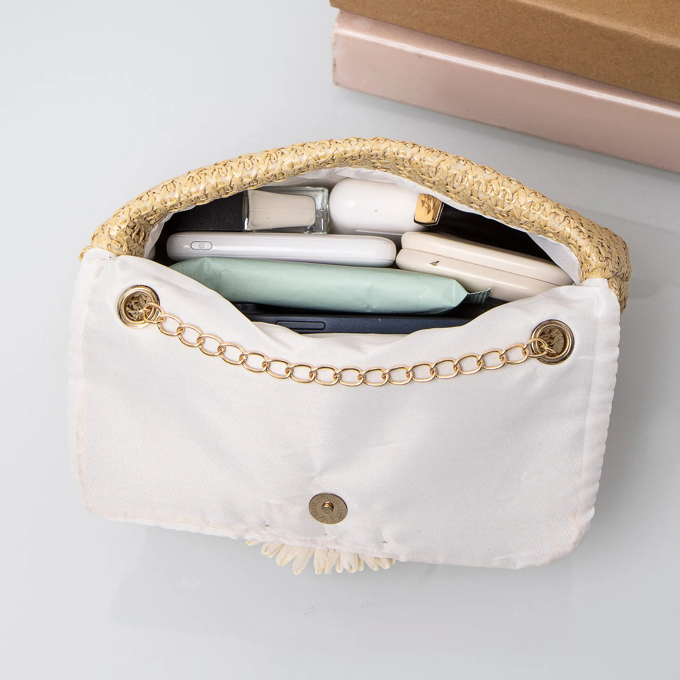 Tavira - Straw Crossbody Bag