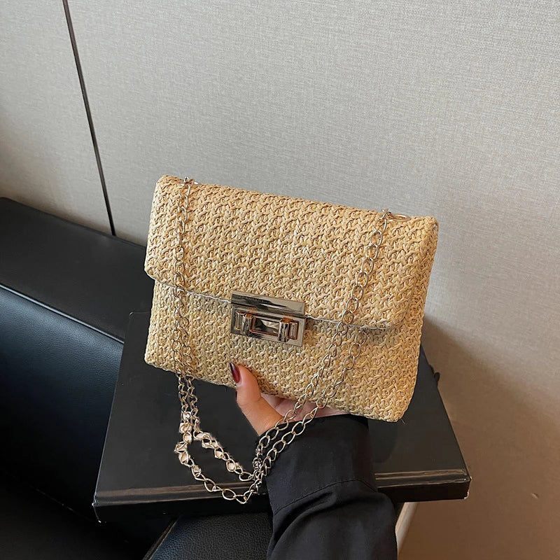 Villasimius - Straw Crossbody Bag